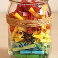 thumbnail image 2 of Coofit Bouteille à Souhaits en Verre Décorative : Petite Bouteille en Liège avec Papier Message, 2 of 7