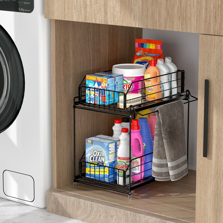 Under sink hanging organizer discount