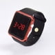 thumbnail image 1 of Reloj electrónico cuadrado con LED galvanizado, reloj para estudiantes, adultos, parejas, gafas de sol, reloj para niños, 1 of 5