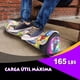thumbnail image 4 of HOVERSTAR Bluetooth Hoverboard, LBW12A Color cromado o monopatín eléctrico de piel impresa con ruedas intermitentes LED, 4 of 5