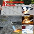 thumbnail image 5 of [Propane Torch] Propane Torch Burner - High Output 1,280,000 BTU - Heavy Duty Flame Weeder with Igniter - 10FT Hose - Storage Bag - for Garden Wood Roofing Snow Road Charcoal, 5 of 10