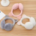 thumbnail image 3 of Women Lovely Winter Cats Ear Warmer Shiny Glitter Earmuff Cold Protection Warmer,Gg, 3 of 5