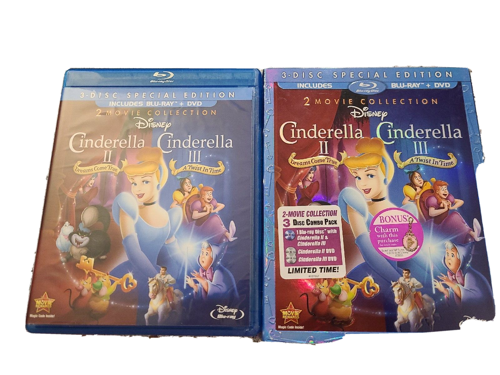 Amazon.com: Cinderella: Complete Movie Collection 1-3 [Blu