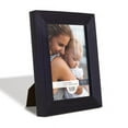 thumbnail image 2 of Grooved 3.5 in. x 5 in. Black Picture Frame (Set of 2), 2 of 8