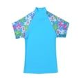 thumbnail image 5 of CHICTRY Little Girls Two-Piece Swimsuit Rash Guard Floral Printed Swimwear, 5 of 7