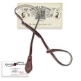 thumbnail image 1 of Walker & Williams M-41 Chestnut Brown Leather Mandolin Strap For A or F Types, 1 of 8
