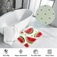 thumbnail image 3 of Watermelon Polyester Non-Slip Machine Washable Office Chair Rug for Chair Rugs and Door Rug, 3 of 6
