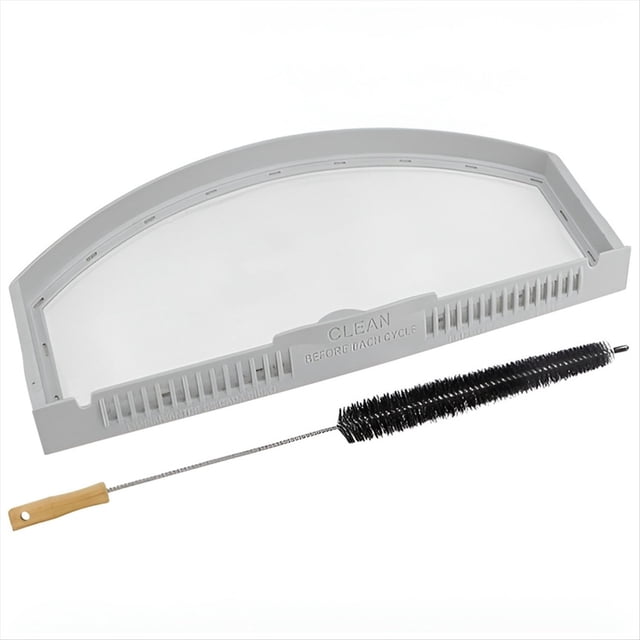 Filtro de Pelusa para Secadora WE03X23881 con Cepillo Limpiador de Repuesto para Secadora / GTD65EBSJ3WS GTD33EASK0WW