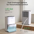 thumbnail image 4 of Waykar 150 Pint Dehumidifier with Pump for Home & Basements, Energy Star, DOE 50 Pint, 7000 Sq. Ft, Continuous Drain Hose, 4 of 11