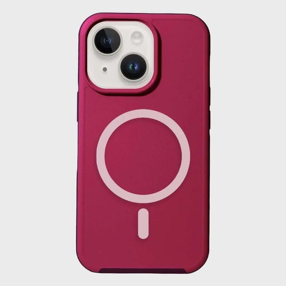 Caseco Mag-Safe iPhone 13 Case - Fremont Grip - Pink and Magenta