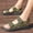 Army Green, variant on Men's Summer Outdoor Casual Beach Slide Sandals Breathable Lightweight Sport Sandals with Soft Cushioned Soles Comfortable Footwear for Walking and Travel Grey 39