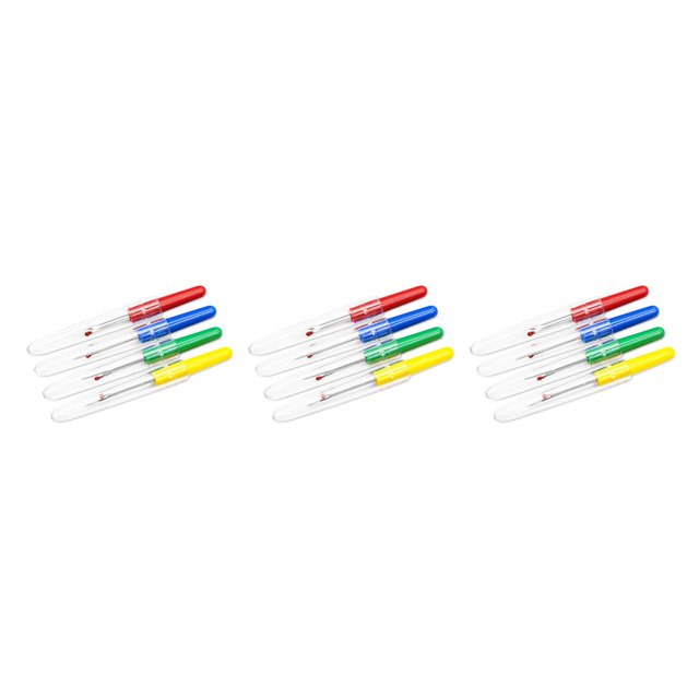 Bearachild Paquete de 4 DIY Seam Craft Stitch Unpicker accesorio de costura
