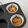 thumbnail image 3 of Healthade Silicone Bakeware Mini Muffin Pan Baking Toaster Oven Chocolate Stainless Steel, 3 of 4