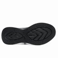 thumbnail image 3 of Men's Low-Top Lace-Up Mesh Walking Shoes Striped Vamp Detail Streamlined Textured Sole Casual Daily Sneakers, 3 of 6