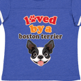 thumbnail image 4 of Inktastic Boston Terrier Dog Gift Girls Toddler T-Shirt, 4 of 5