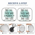thumbnail image 6 of Naloa Not All Who Wander Are Lost1 2 Piece Foldable Car Sun Shades, Car Windshield Sunshade, Front Window Sunshade for Car, Truck, SUV - Small, 6 of 7