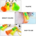 thumbnail image 3 of STRANDCHIC 10Pcs Cheer Horn For Sporting Events Plastic Trumpet Toy With Loud Noise Function, 3 of 5