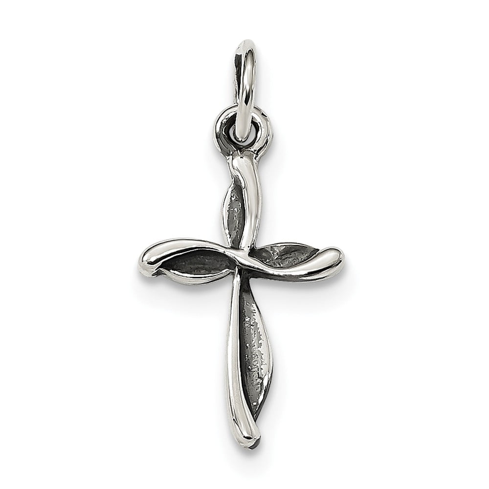20mm x 23mm Mia Diamonds 925 Sterling Silver Cubic Zirconia Dragonfly Pendant
