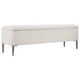 thumbnail image 2 of Pangea Home Ili Storage Bench Boucle White, 2 of 4