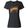 thumbnail image 3 of Inktastic Oktoberfest Banner with Orange Autumn Leaves Women's T-Shirt, 3 of 5