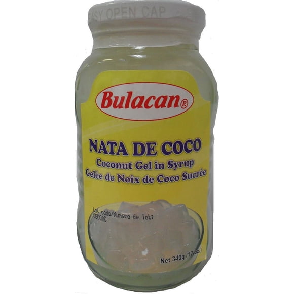 Bulacan Nata de Coco White 340g per bottle Uncolored