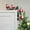 A, variant on Seyotauo Christmas Door Corner Frame Decoration, Christmas Snowman Door Topper Door Frame Decoration Corner Decor Wooden Christmas Snowman Decor for Home Wall Cabinet