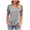 Gray, variant on White L WIZUTIZ Corset Tops for Women up to 30% Off Sports Comfy Summer-Beach Plus Size Tshirt Short Sleeve Cotton Soft Ladies Tops Trendy Crew Neck T-shirt Elegant Plus Tshirts Loose Fit Solid Shirt