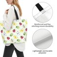 thumbnail image 3 of Balery Insects Bolsa Tote Estilo Estético con Cremalleras, Bolsa de Hombro, Bolsa de Compras Grande y Plegable, 3 of 8