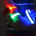 thumbnail image 2 of OUNONA 6Pcs LED Running Armband in Assorted Color with Three Flash Modes for Night Running and Walking, 2 of 8