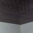 thumbnail image 5 of FASÄDE Rings Decorative Vinyl 2ft x 2ft Lay in Ceiling Panel in Smoked Pewter (5 Pack), 5 of 5