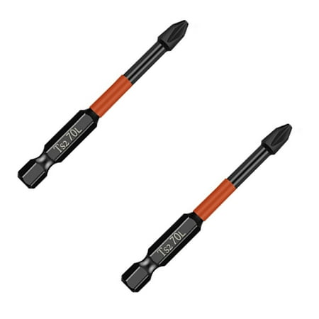 

Jrocdr Upgraded High Hardness And Strong Bit Slip And Proof Bits With Screwdriver Bits Super Strong Drill Screwdriver Bits Heavy Duty Bit Sensitive Drill Center Drill Set 1/2 End Mill *2PCS