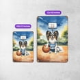 thumbnail image 5 of Happy Father's Day Papillon Playing Basketball with Best Dad Jersey Vertical Metal Aluminum Sign Pap Butterfly Dog Lover Wall Art Home Decor - 13006, 5 of 5