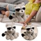 thumbnail image 2 of Adorable Muñeco De Mapache, Peluche Suave Para Niños, Perfecto Para El Dormitorio De Niños Y Niñas, Un Amigo Adorable Y Tierno., 2 of 7