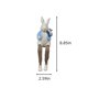 thumbnail image 3 of Centros de mesa de Pascua, adornos de primavera para el hogar, base de madera, diseño de dos niveles, plegables y portátiles, para dormitorio, decoración de Pascua, decoración de mesa de, 3 of 8