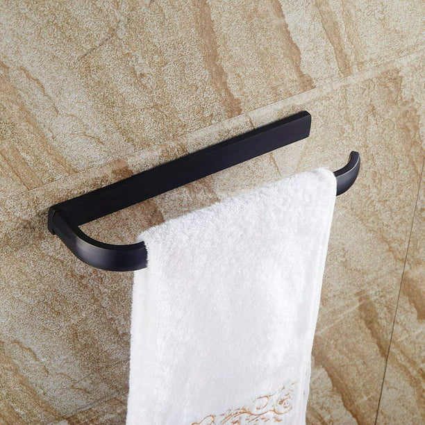 Besy Brass Hand Towel Bar For Bathroom, Oil Rubbed Bronze Bathroom Towel Holder