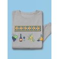 thumbnail image 3 of Sicily Food And Culture Banner Sweatshirt Men -Image by Shutterstock, Male 3X-Large, 3 of 4