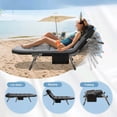 thumbnail image 4 of Camping Cot for Adults with Built-in Mattress Pillow, Adjustable 6-Position, Max Load 450 LBS, Heavy-Duty 1200D Oxford Portable Folding cot, Sleeping Cot for Outdoor Camping, Office, Home Nap (Blue), 4 of 8