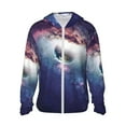 thumbnail image 1 of Balery Planets Stars And Galaxies Sudadera ligera de manga larga con capucha y protección solar UPF 50+ para hombre y mujer, ideal para pesca y running-Medium, 1 of 7