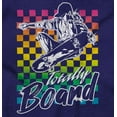 thumbnail image 2 of Retro Totally Board Skateboarding Pun Sweatshirt for Men or Women Brisco Brands S, 2 of 6