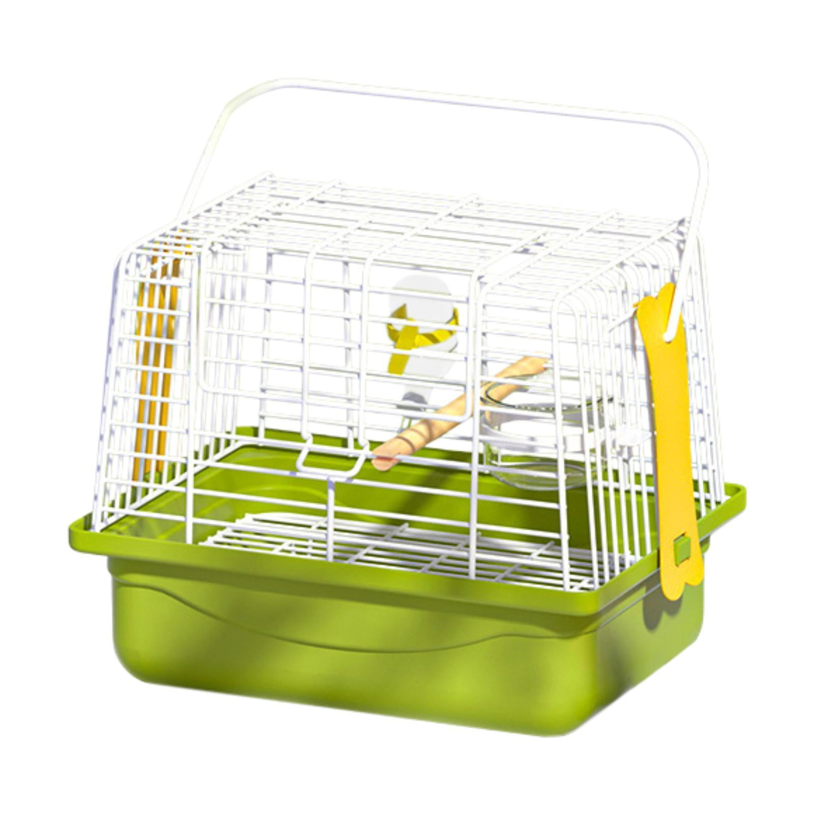 balikha Bird Carrier Travel Cage with Standing Perch,Lightweight Portable Travel Cage Carrier for Outdoor Adventure,Parakeets,Parrots set of 5