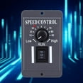 thumbnail image 4 of Fosa 6A DC10-60V CW/CCW DC Brush Motor Governor Speed Regulator Controller Switch, 4 of 8
