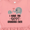 thumbnail image 4 of Inktastic Grandkids Best Grandma Ever Girls Toddler Dress, 4 of 5