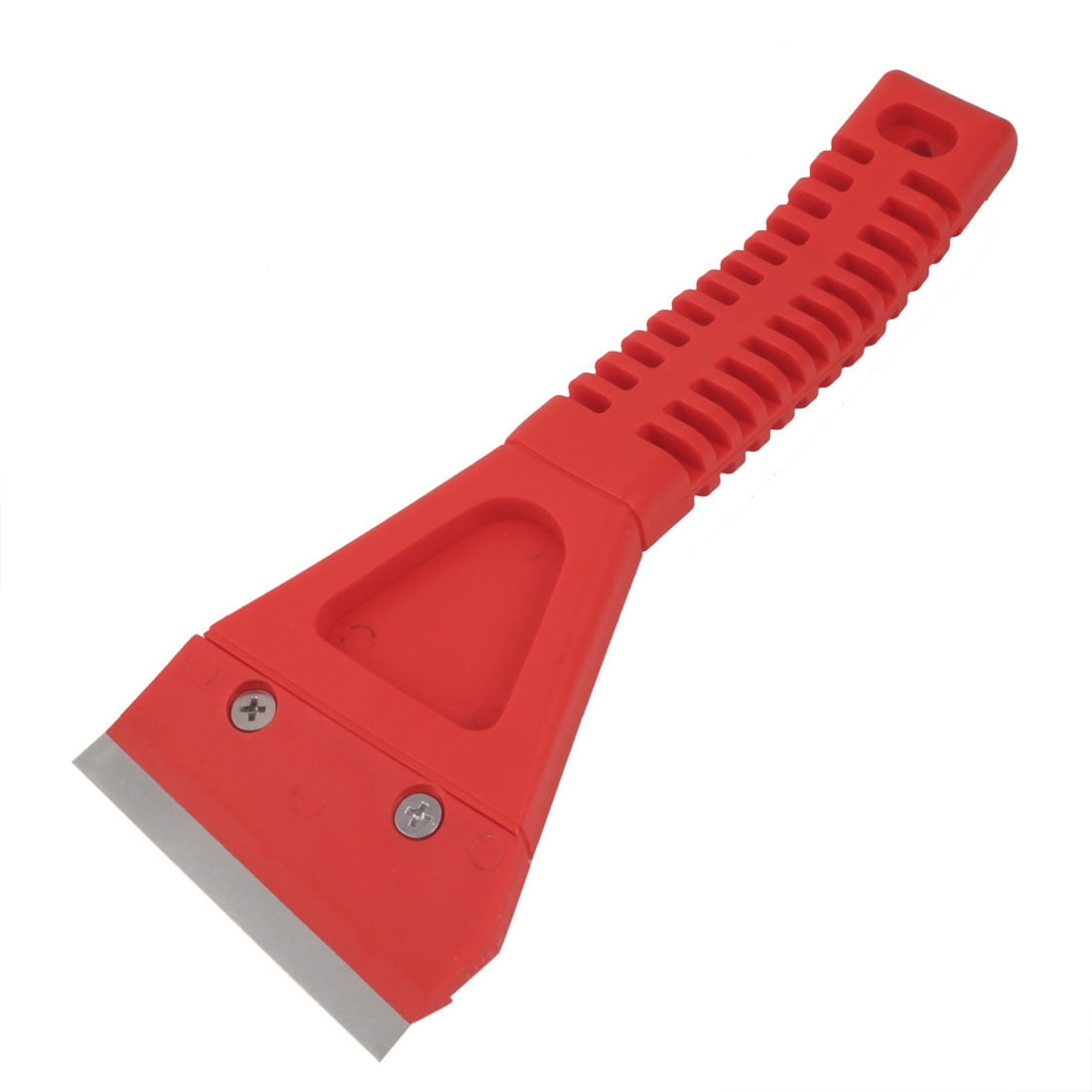 Unique Bargains Household Nonslip Handle Cleaning Painting Wall Floor Scraper Red