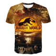 thumbnail image 1 of Camisetas de Dominion del Mundo Jurásico para niños y niñas, camisetas con estampado de dibujos animados, camisetas casuales de moda de verano de manga corta para niños, 6M Gao Jinjia LED, 1 of 2