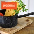 thumbnail image 4 of Cacerola Para Salsa Esmaltada Mirro De 1 Cuarto Con Acabado Moteado, 4 of 5