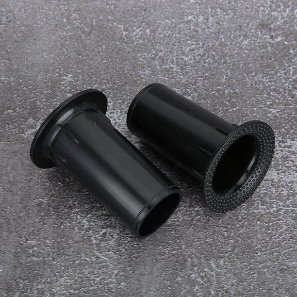 Agujero de Inversión de Altavoz Duradero, Ventilación del Altavoz de Inversor Compacto, 80 mmx42.5 mm negros 4pcs para altavoz de 4-6 pulgadas