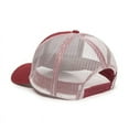 thumbnail image 6 of Outdoor Cap MBW-600 Mesh Back-Cardinal/White, 6 of 8