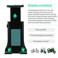 thumbnail image 2 of HONMEET Bike Phone Holder and Treadmill Tablet Stand, ABS with Rubber Grip, Green, Universal Fit for Phones and Tablets, 2 of 8