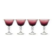 Mikasa Charade Plum Margarita Glasses Set Of 4 by Mikasa