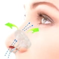 thumbnail image 3 of Graflsoa Invisible Nasal Dilators for Snoring Relief - 3-Pack Medium Size, Transparent, Comfortable, and Reusable for Nighttime Use, 3 of 6